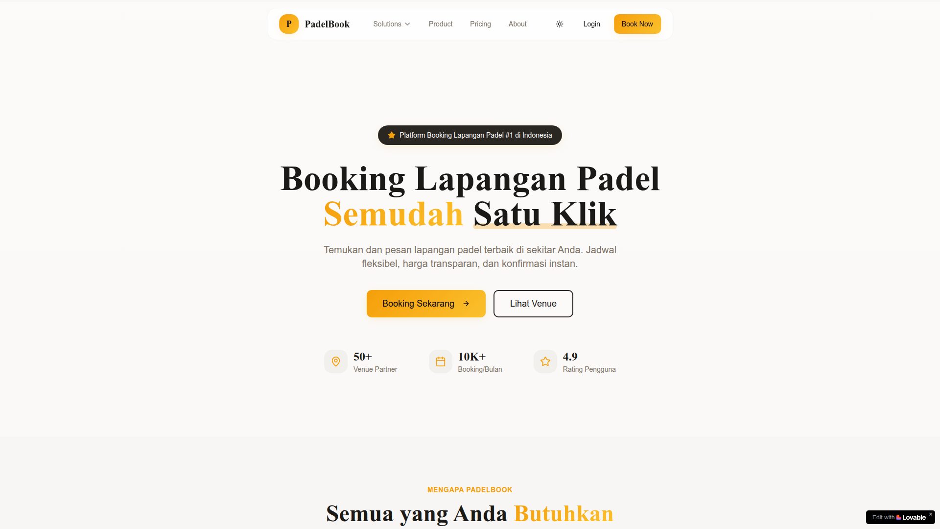 PadelBook